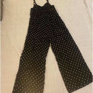 Torrid polka dot jumpsuit size 0 large 10/12